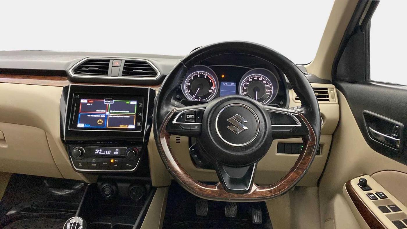 2018 Maruti Dzire ZXI PLUS, Petrol, Manual, 76,745 km, Steering Wheel Close Up