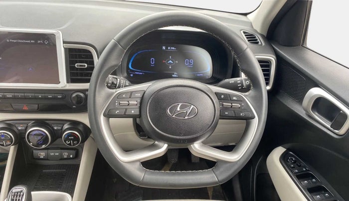 2022 Hyundai VENUE SX 1.0 (O) TURBO IMT, Petrol, Manual, 9,882 km, Steering Wheel Close Up