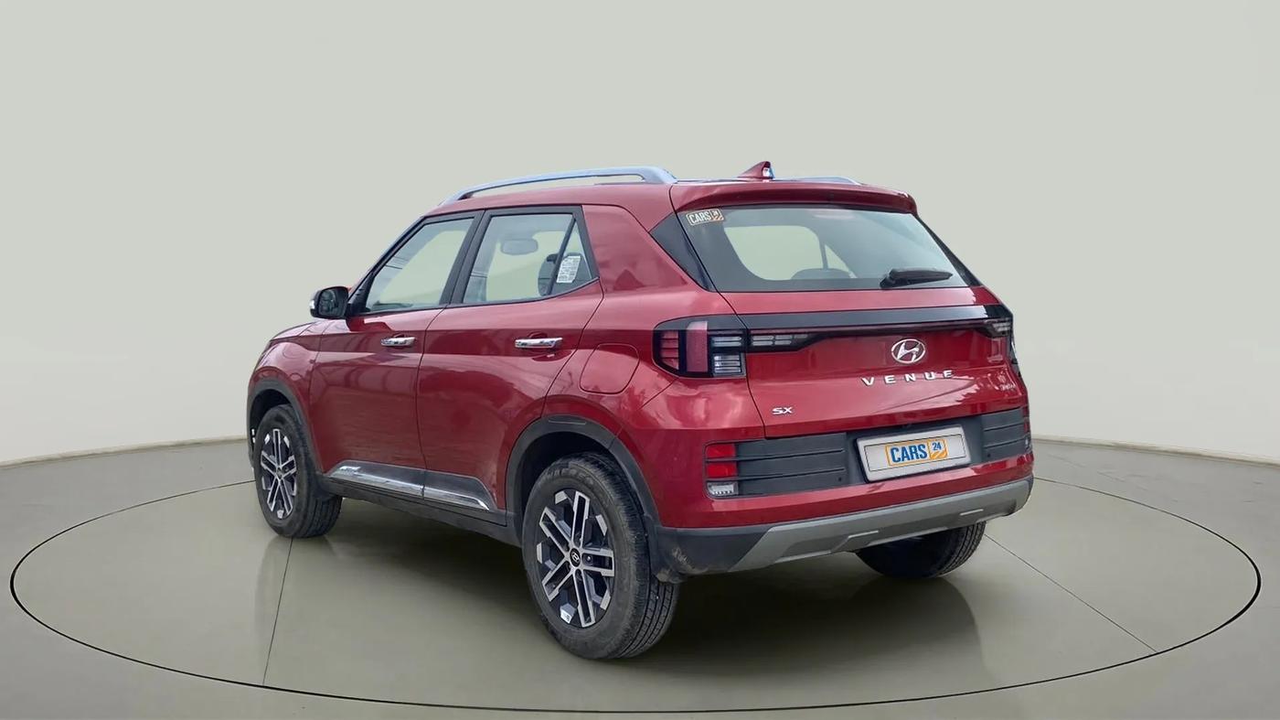2022 Hyundai VENUE SX 1.0 (O) TURBO IMT, Petrol, Manual, 9,882 km, Left Back Diagonal