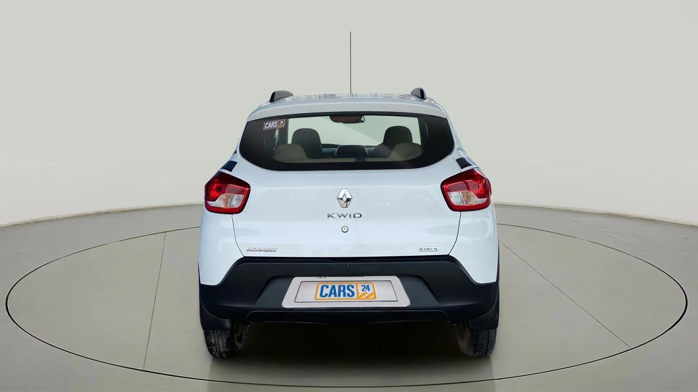 2017 Renault Kwid RXL 1.0 AMT, Petrol, Automatic, 33,190 km, Back/Rear