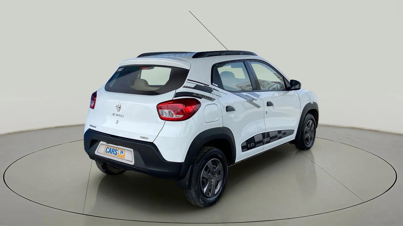 2017 Renault Kwid RXL 1.0 AMT, Petrol, Automatic, 33,190 km, Right Back Diagonal