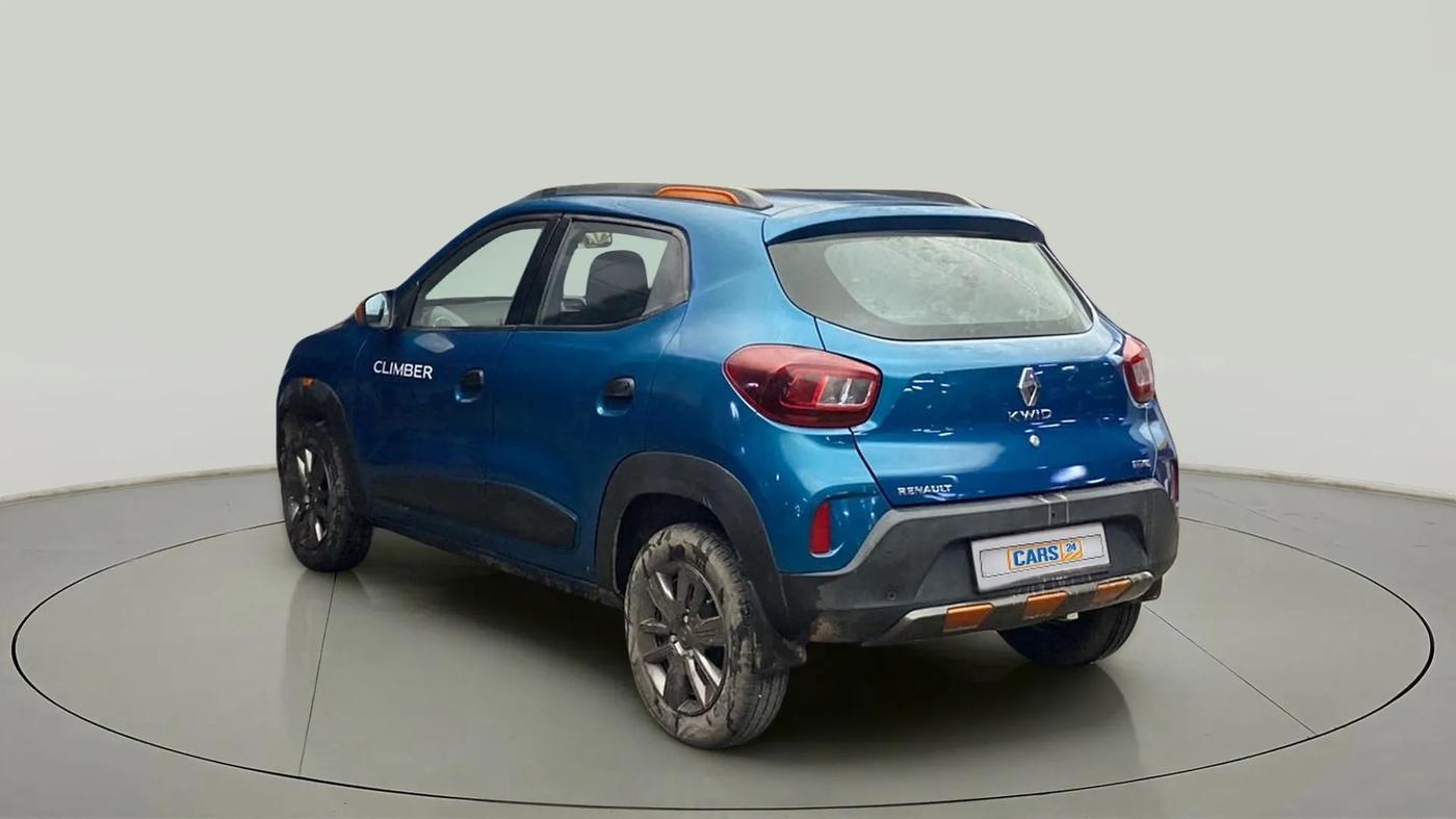 2021 Renault Kwid CLIMBER 1.0 AMT (O), Petrol, Automatic, 35,714 km, Left Back Diagonal