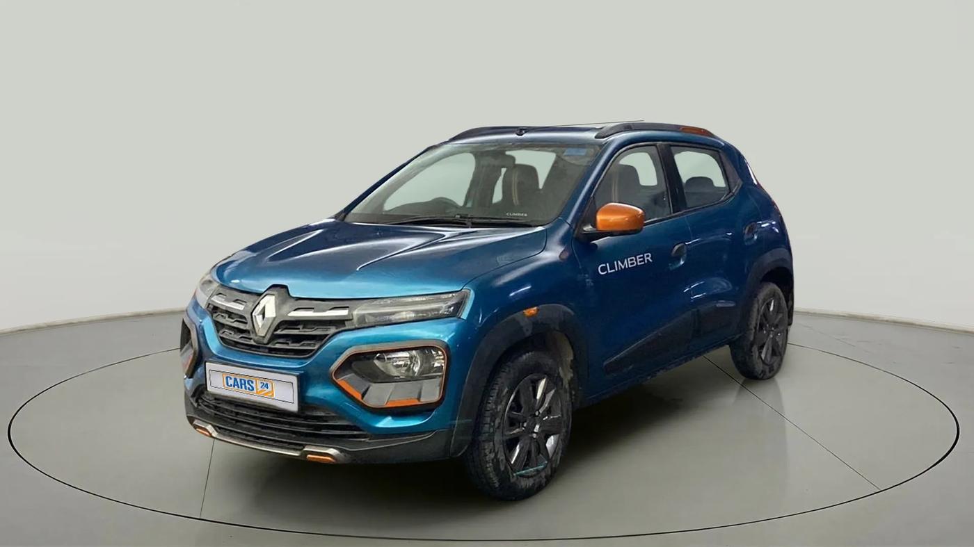 2021 Renault Kwid CLIMBER 1.0 AMT (O), Petrol, Automatic, 35,714 km, Left Front Diagonal