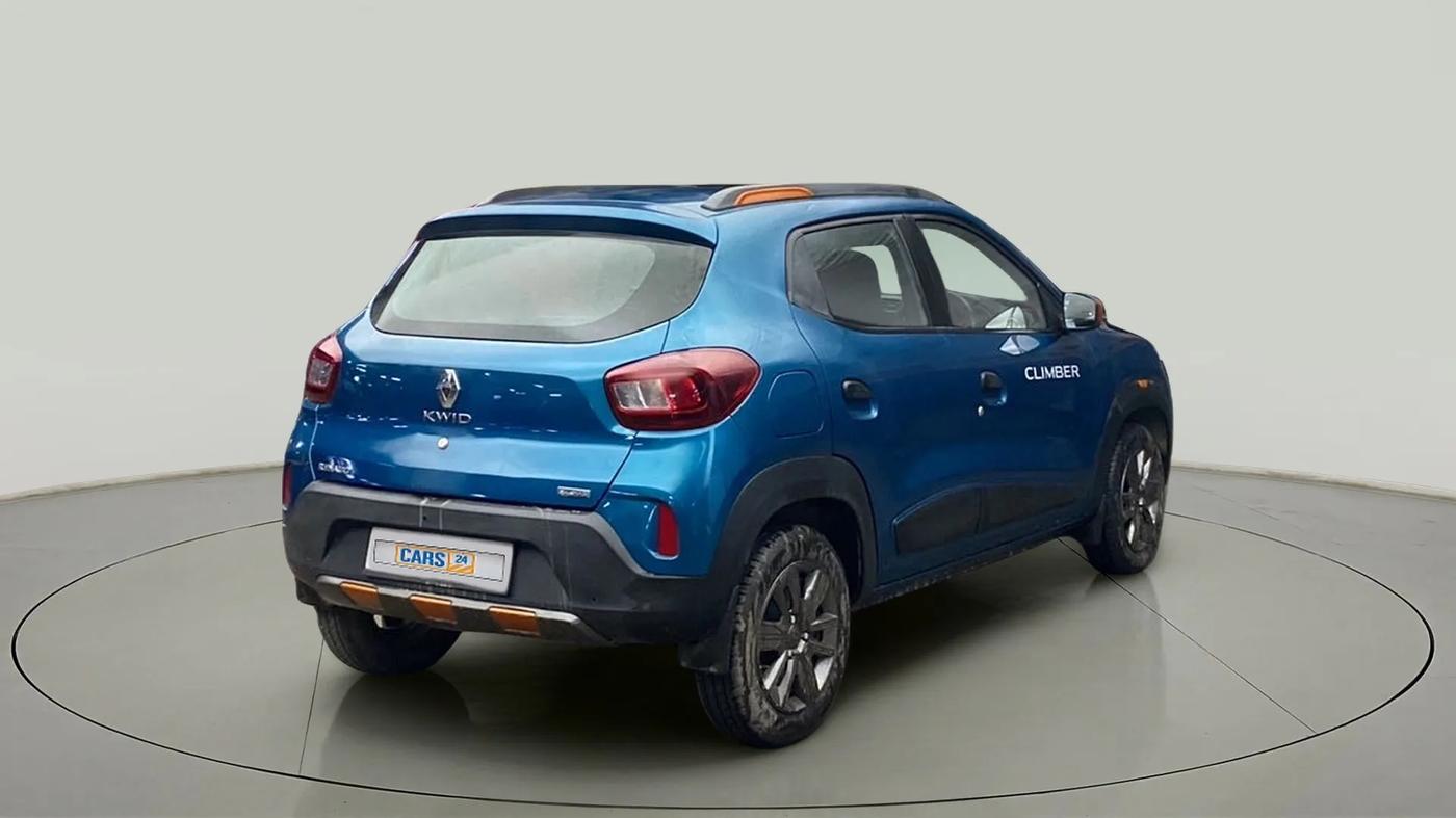 2021 Renault Kwid CLIMBER 1.0 AMT (O), Petrol, Automatic, 35,714 km, Right Back Diagonal