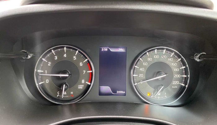 2022 Maruti Baleno ALPHA PETROL 1.2, Petrol, Manual, 2,444 km, Odometer Image