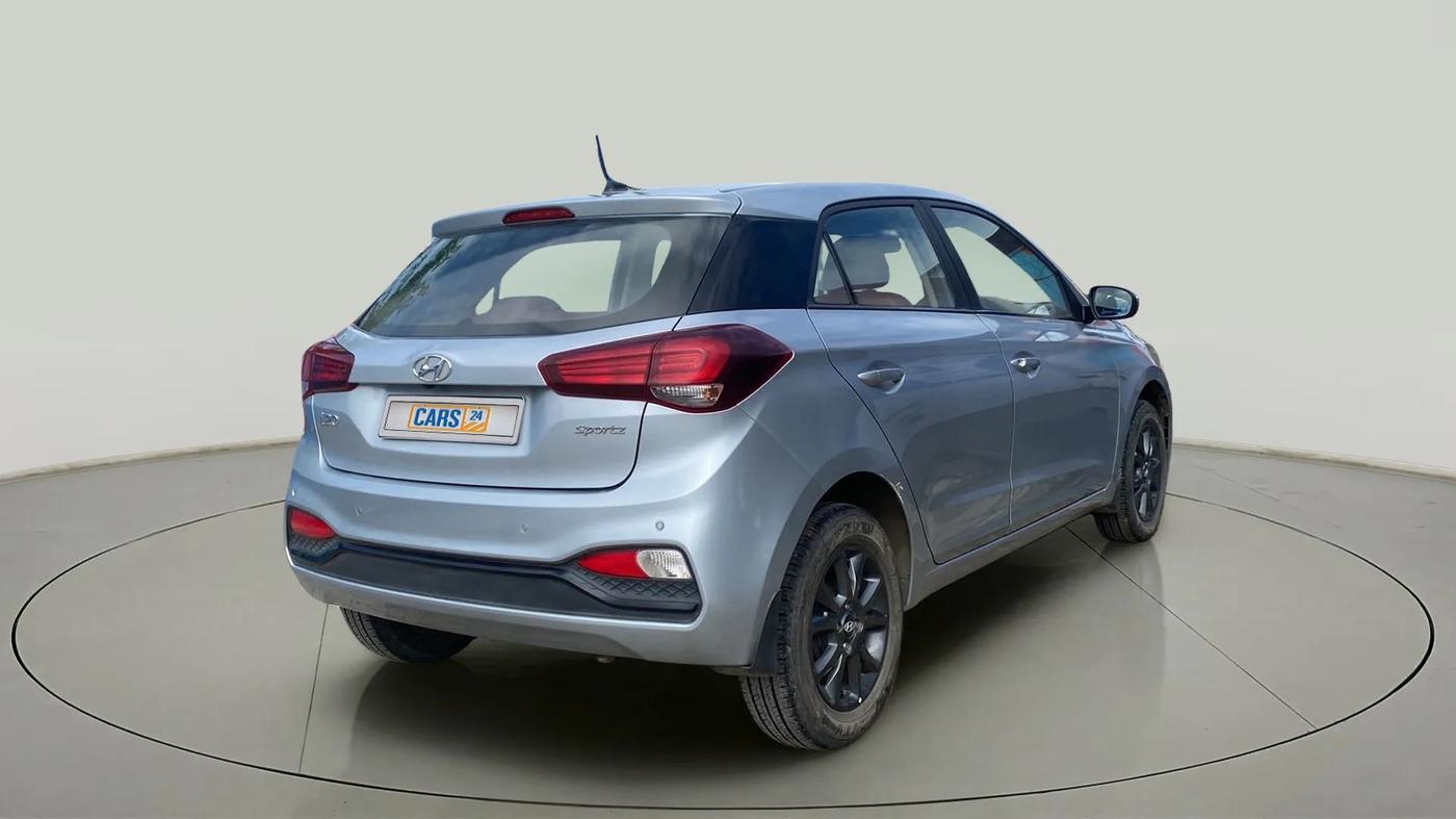 2020 Hyundai Elite i20 SPORTZ PLUS 1.2, Petrol, Manual, 11,566 km, Right Back Diagonal