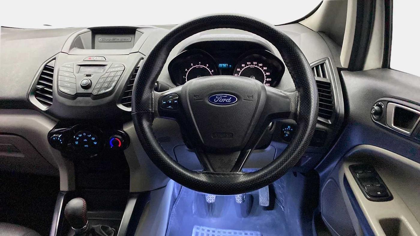 2017 Ford Ecosport TREND 1.5L PETROL, Petrol, Manual, 97,483 km, Steering Wheel Close Up