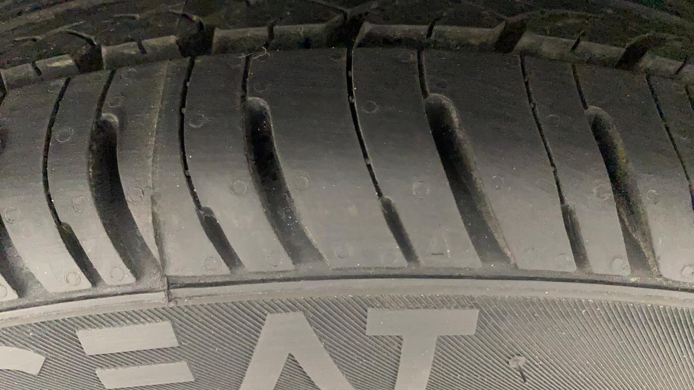 2018 Hyundai Grand i10 SPORTZ 1.2 KAPPA VTVT, Petrol, Manual, 47,062 km, Left Front Tyre Tread
