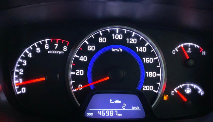 2018 Hyundai Grand i10 SPORTZ 1.2 KAPPA VTVT, Petrol, Manual, 47,062 km, Odometer Image