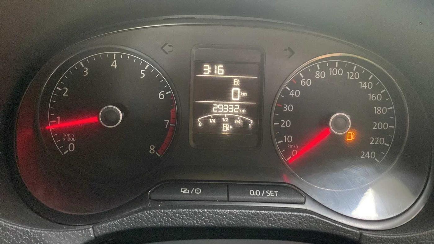 2019 Volkswagen Polo COMFORTLINE 1.0L MPI, Petrol, Manual, 29,347 km, Odometer Image