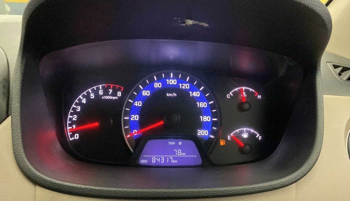 2015 Hyundai Xcent S 1.2, Petrol, Manual, 84,309 km, Odometer Image