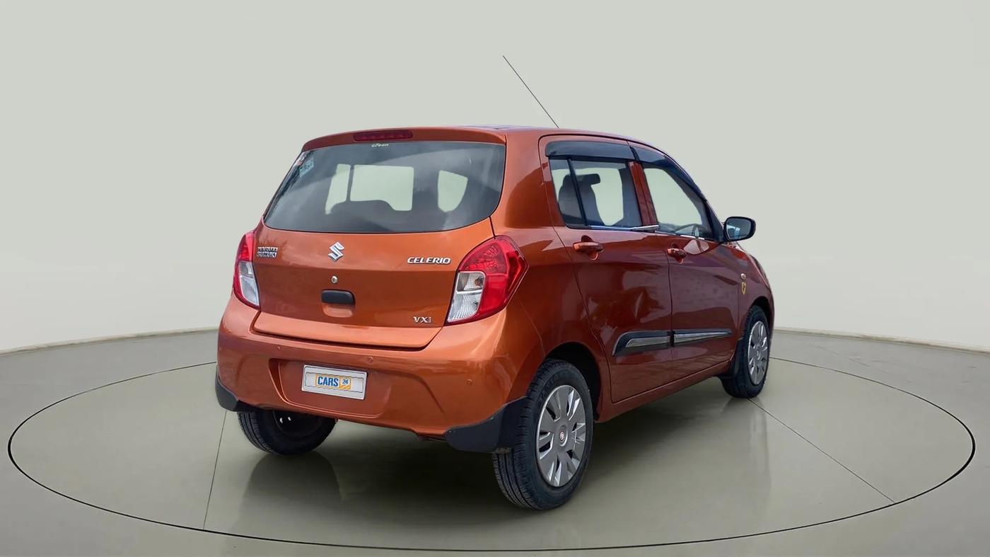 2018 Maruti Celerio VXI (O) CNG, CNG, Manual, 77,330 km, Right Back Diagonal