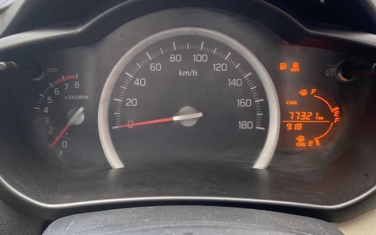 2018 Maruti Celerio VXI (O) CNG, CNG, Manual, 77,330 km, Odometer Image