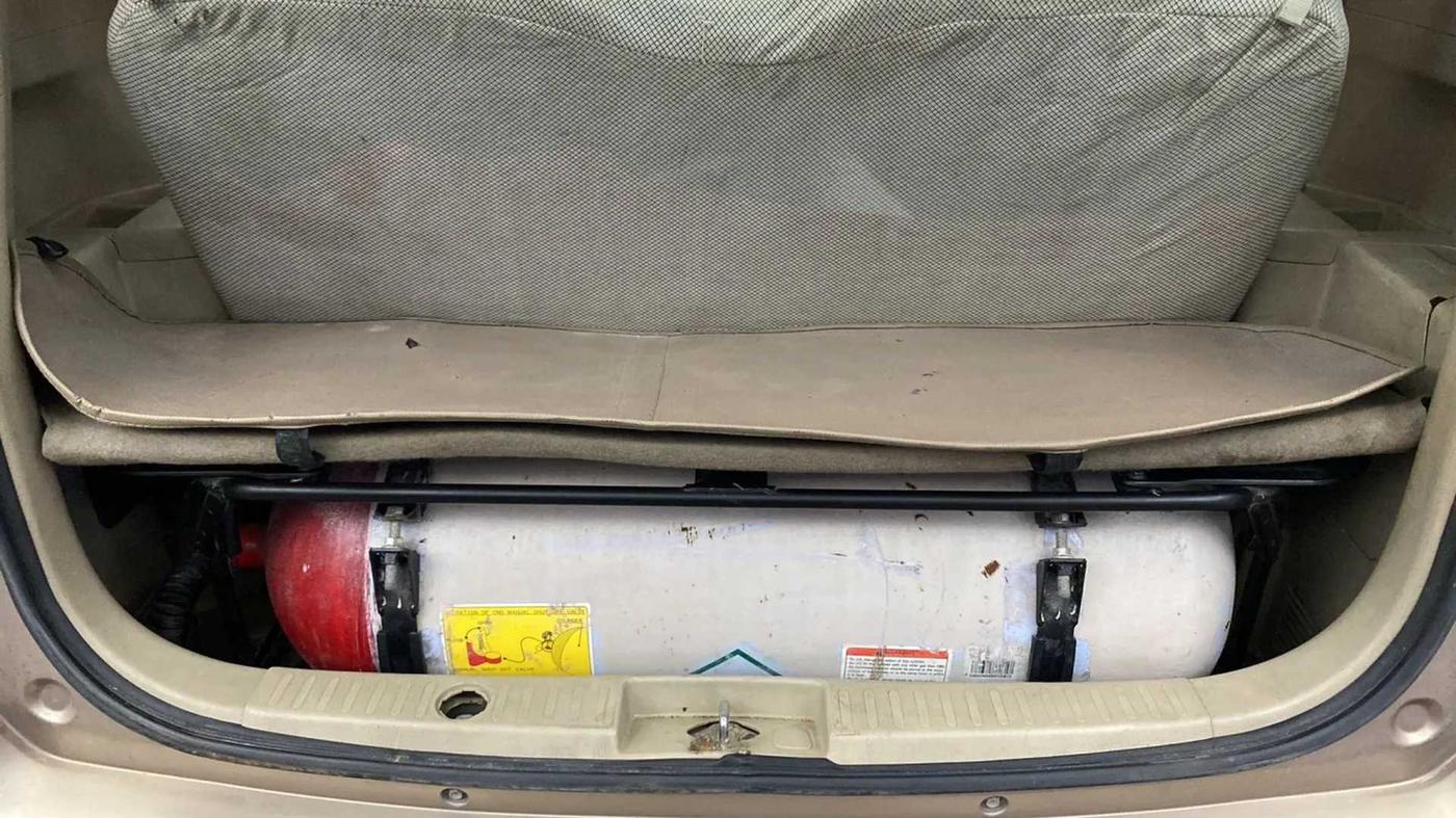 2014 Maruti Ertiga VXI CNG, CNG, Manual, 97,590 km, Boot Inside