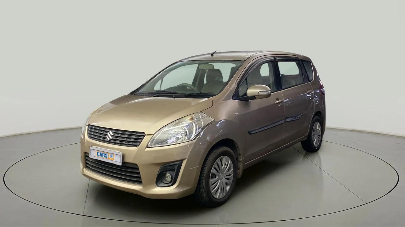 2014 Maruti Ertiga VXI CNG, CNG, Manual, 97,590 km, Left Front Diagonal
