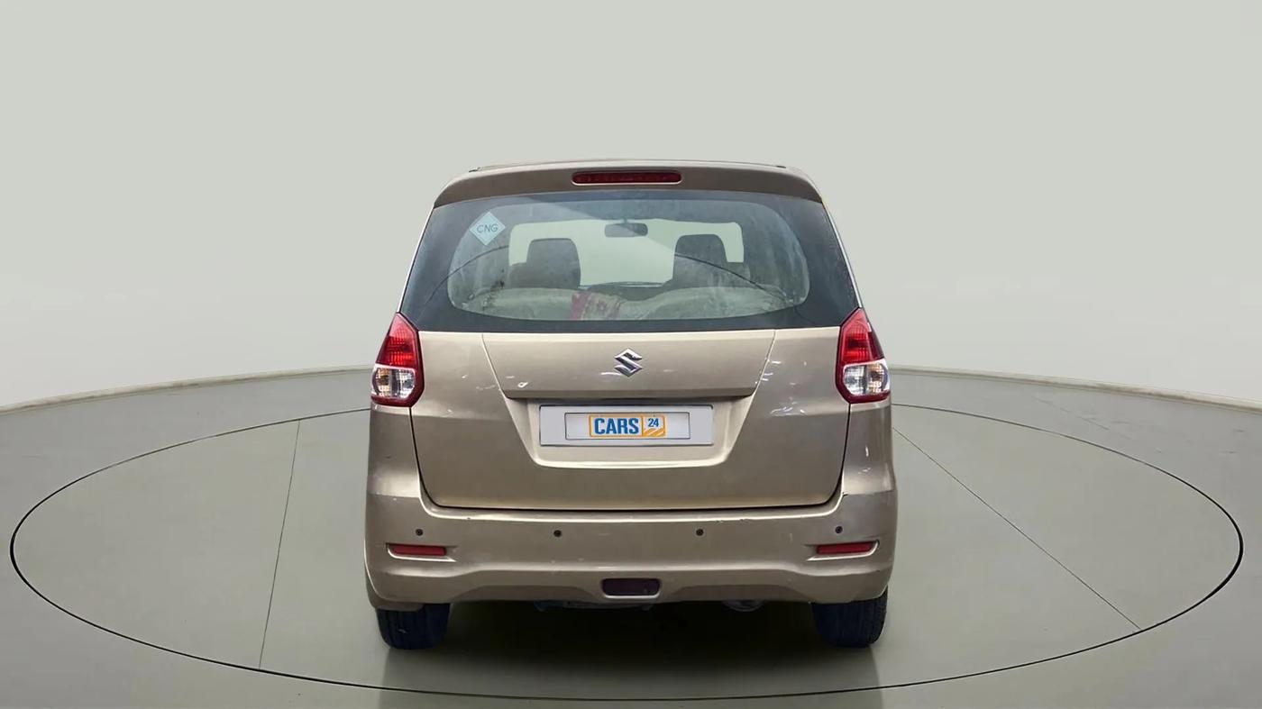 2014 Maruti Ertiga VXI CNG, CNG, Manual, 97,590 km, Back/Rear