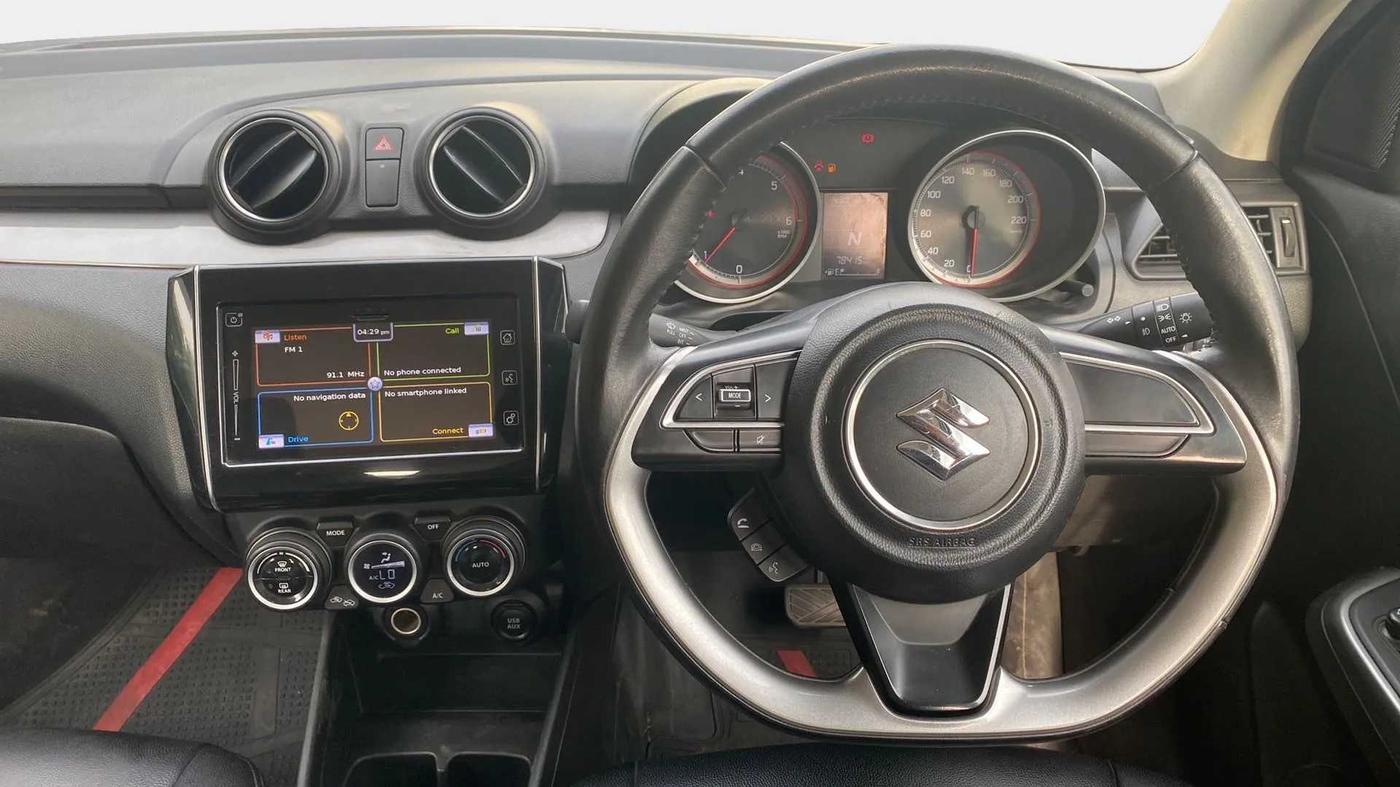 2019 Maruti Swift ZDI PLUS AMT, Diesel, Automatic, 78,935 km, Steering Wheel Close Up
