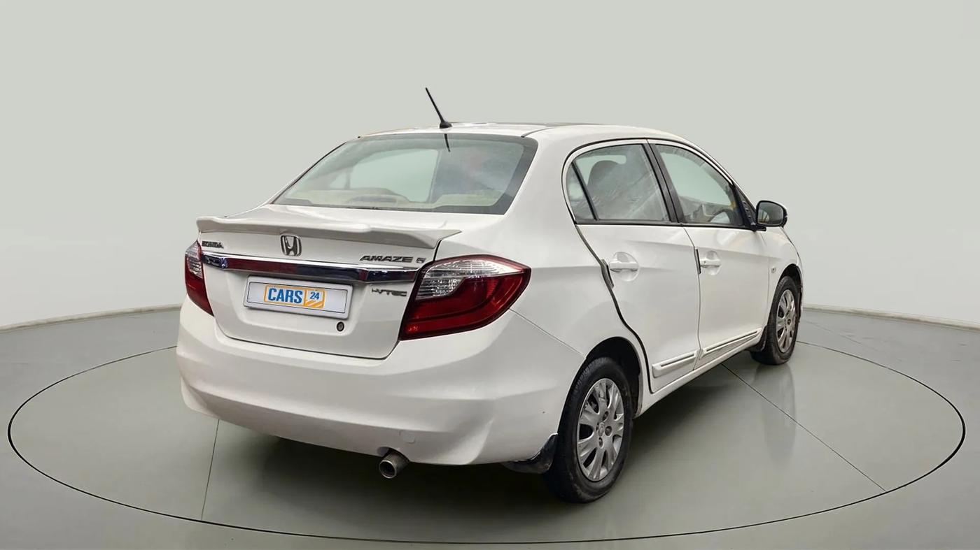2016 Honda Amaze 1.2L I-VTEC S, Petrol, Manual, 80,010 km, Right Back Diagonal