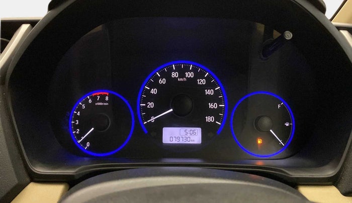 2016 Honda Amaze 1.2L I-VTEC S, Petrol, Manual, 80,010 km, Odometer Image