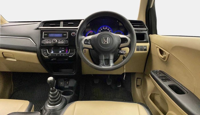 2016 Honda Amaze 1.2L I-VTEC S, Petrol, Manual, 80,010 km, Steering Wheel Close Up