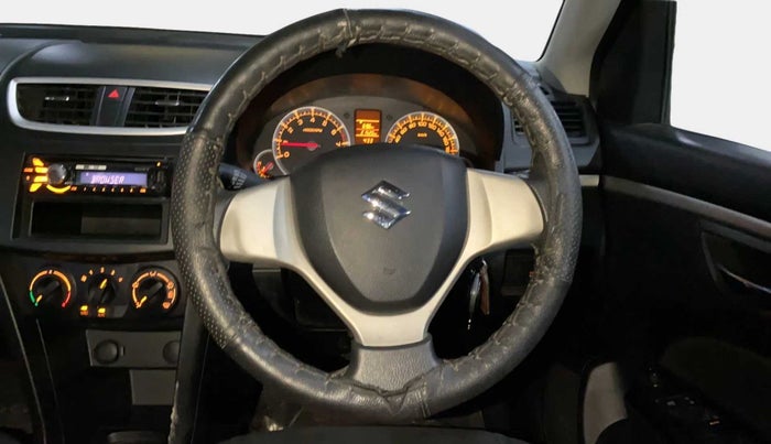 2013 Maruti Swift VXI, Petrol, Manual, 21,573 km, Steering Wheel Close Up