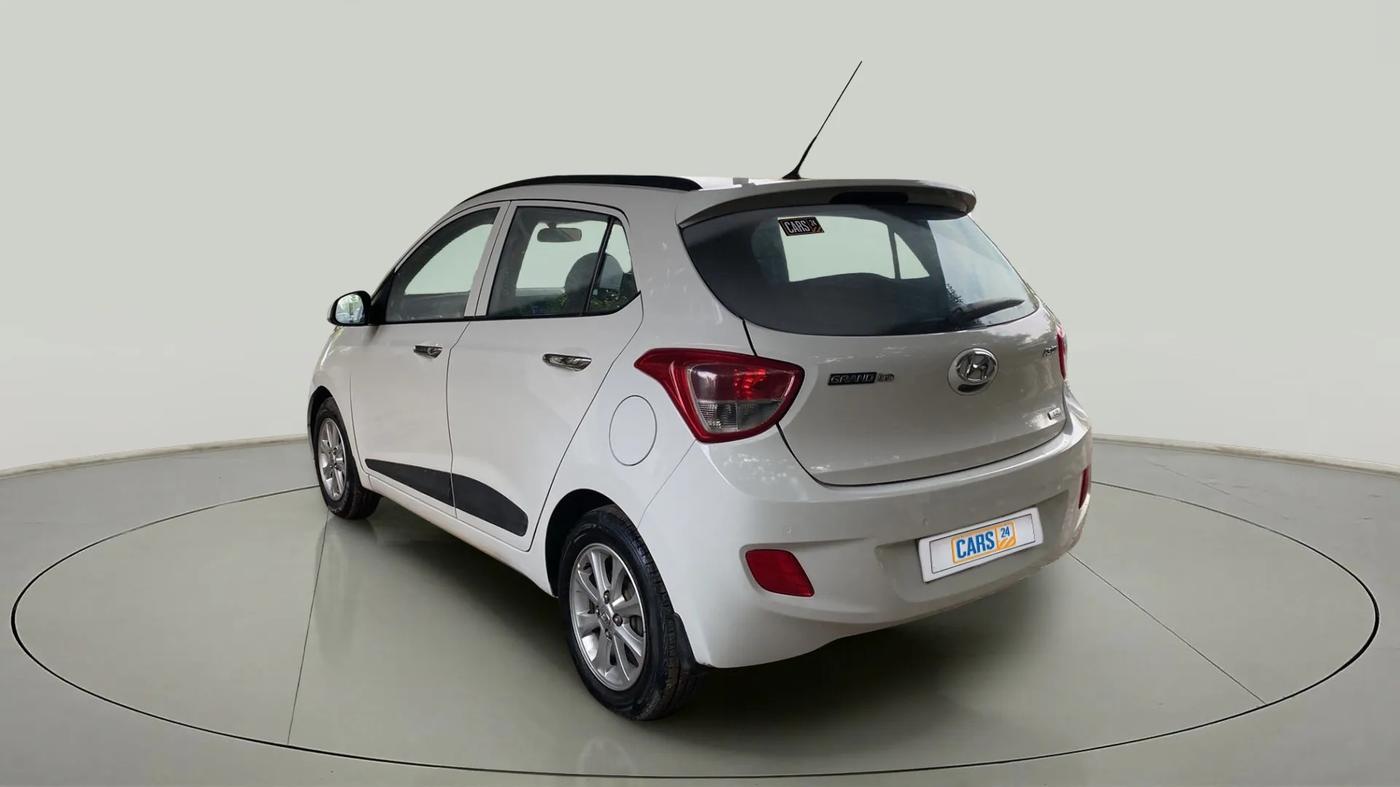 2015 Hyundai Grand i10 ASTA 1.2 KAPPA VTVT, CNG, Manual, 95,997 km, Left Back Diagonal