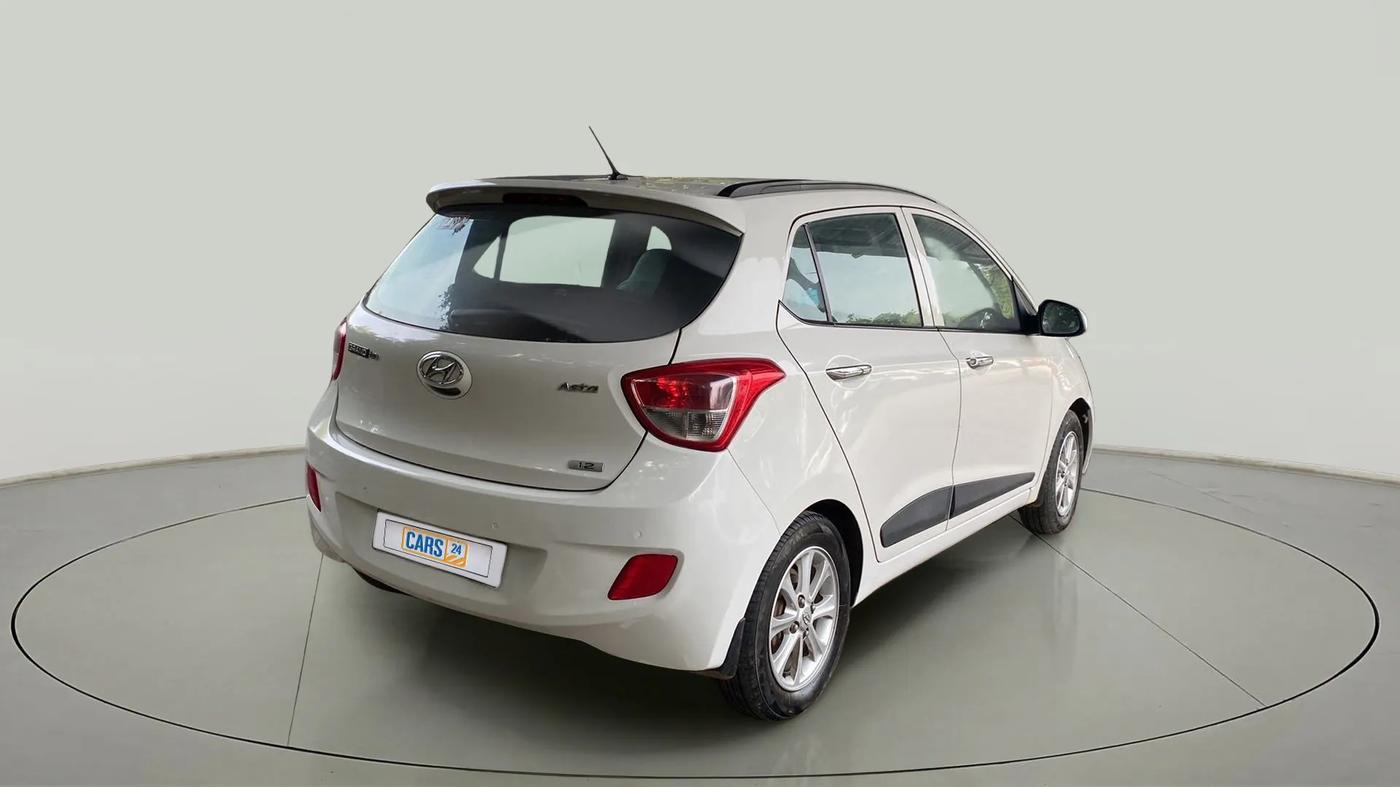 2015 Hyundai Grand i10 ASTA 1.2 KAPPA VTVT, CNG, Manual, 95,997 km, Right Back Diagonal