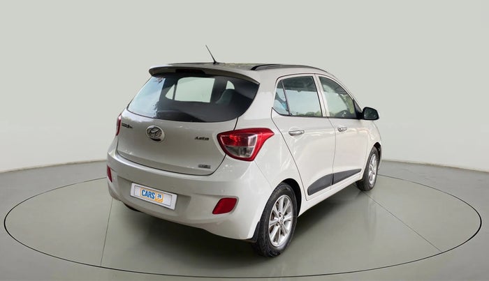 2015 Hyundai Grand i10 ASTA 1.2 KAPPA VTVT, CNG, Manual, 95,997 km, Right Back Diagonal