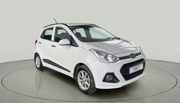 2015 Hyundai Grand i10 ASTA 1.2 KAPPA VTVT, CNG, Manual, 95,997 km, Right Front Diagonal