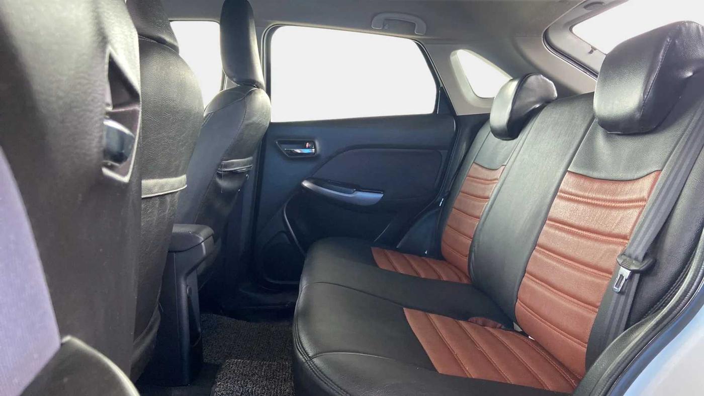 2019 Toyota Glanza V CVT, Petrol, Automatic, 86,125 km, Right Side Rear Door Cabin