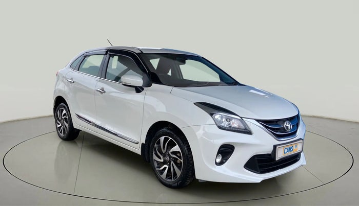 2019 Toyota Glanza V CVT, Petrol, Automatic, 86,125 km, Right Front Diagonal