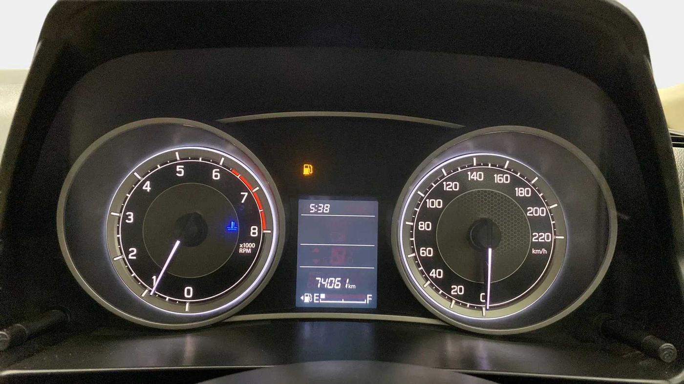 2017 Maruti Dzire VXI, Petrol, Manual, 73,997 km, Odometer Image
