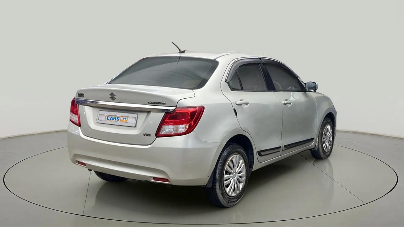 2017 Maruti Dzire VXI, Petrol, Manual, 73,997 km, Right Back Diagonal
