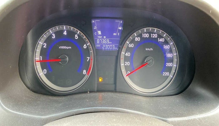2014 Hyundai Verna FLUIDIC 1.4 VTVT CX, Petrol, Manual, 23,021 km, Odometer Image