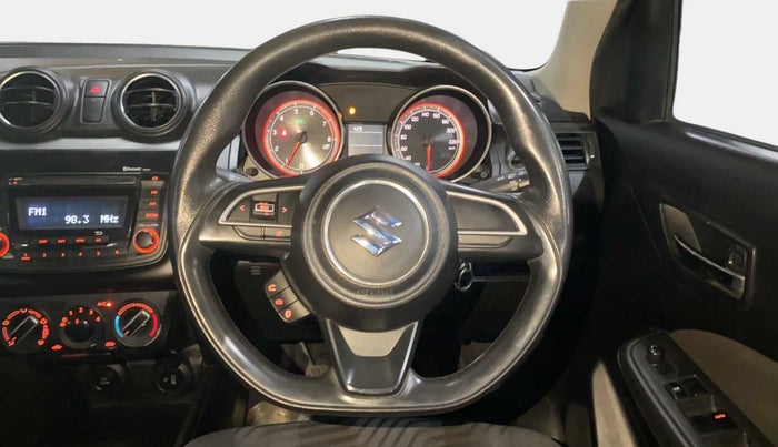 2018 Maruti Swift VXI, Petrol, Manual, 66,383 km, Steering Wheel Close Up