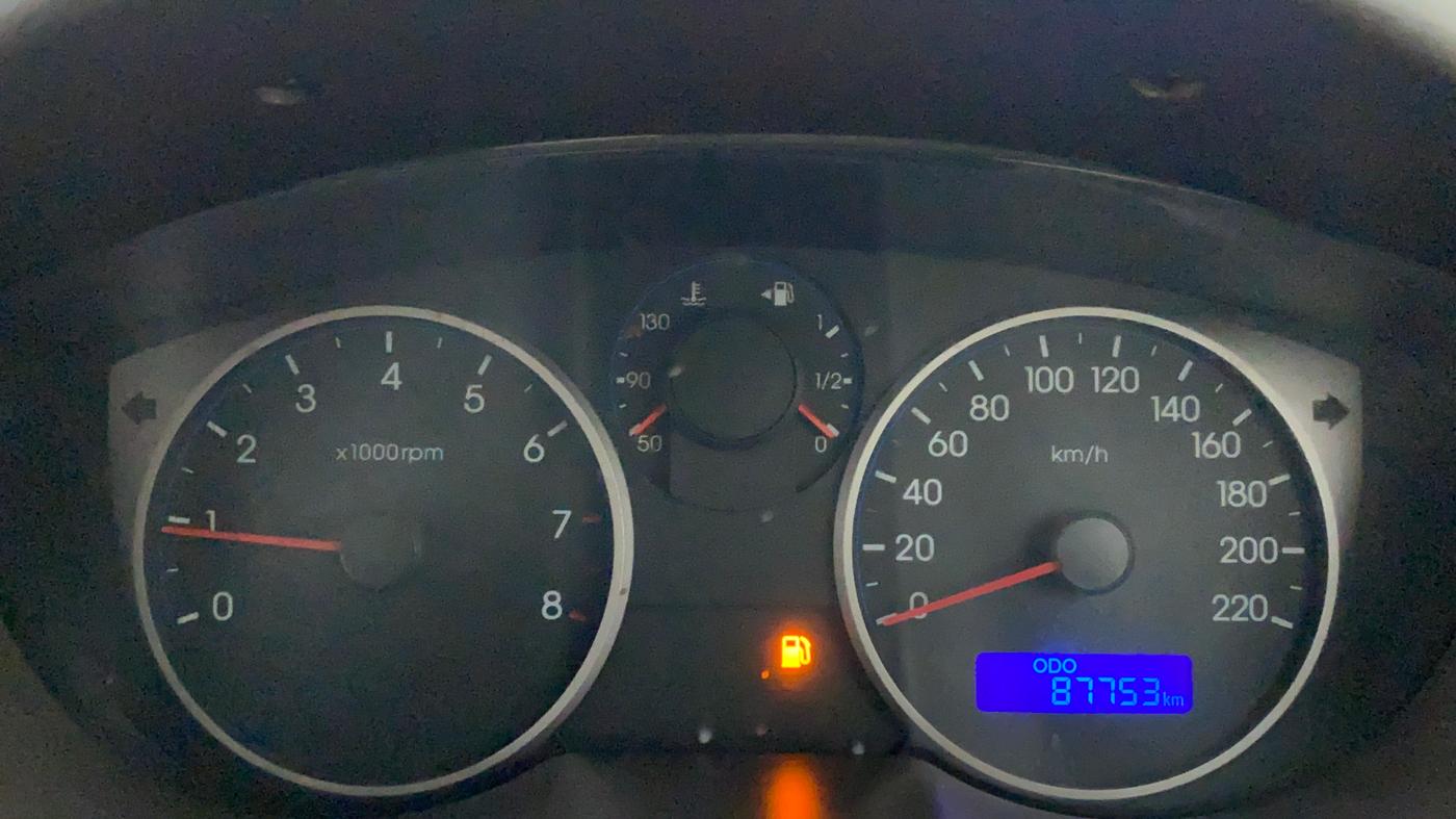 2011 Hyundai i20 MAGNA 1.2, Petrol, Manual, 87,753 km, Odometer Image
