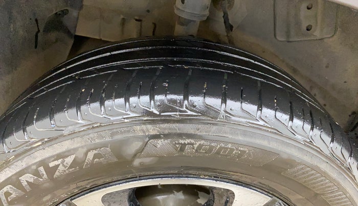 2024 Tata NEXON Fearless Plus S 1.2 Revotron 7DCA Dark Edition, Petrol, Automatic, 37,551 km, Right Rear Tyre Tread