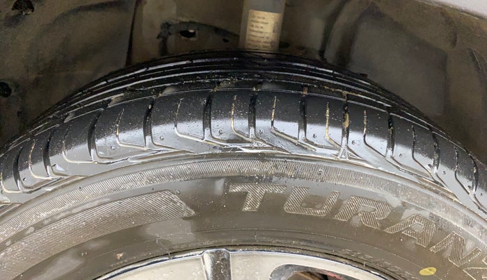 2024 Tata NEXON Fearless Plus S 1.2 Revotron 7DCA Dark Edition, Petrol, Automatic, 37,551 km, Right Front Tyre Tread