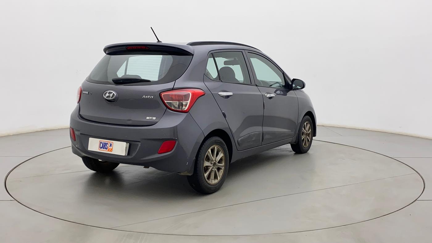 2016 Hyundai Grand i10 ASTA 1.2 KAPPA VTVT, Petrol, Manual, 90,872 km, Right Back Diagonal