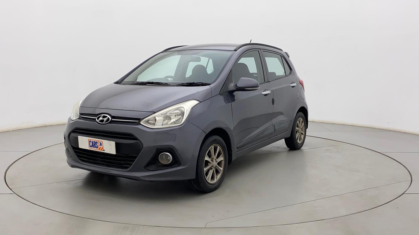 2016 Hyundai Grand i10 ASTA 1.2 KAPPA VTVT, Petrol, Manual, 90,872 km, Left Front Diagonal