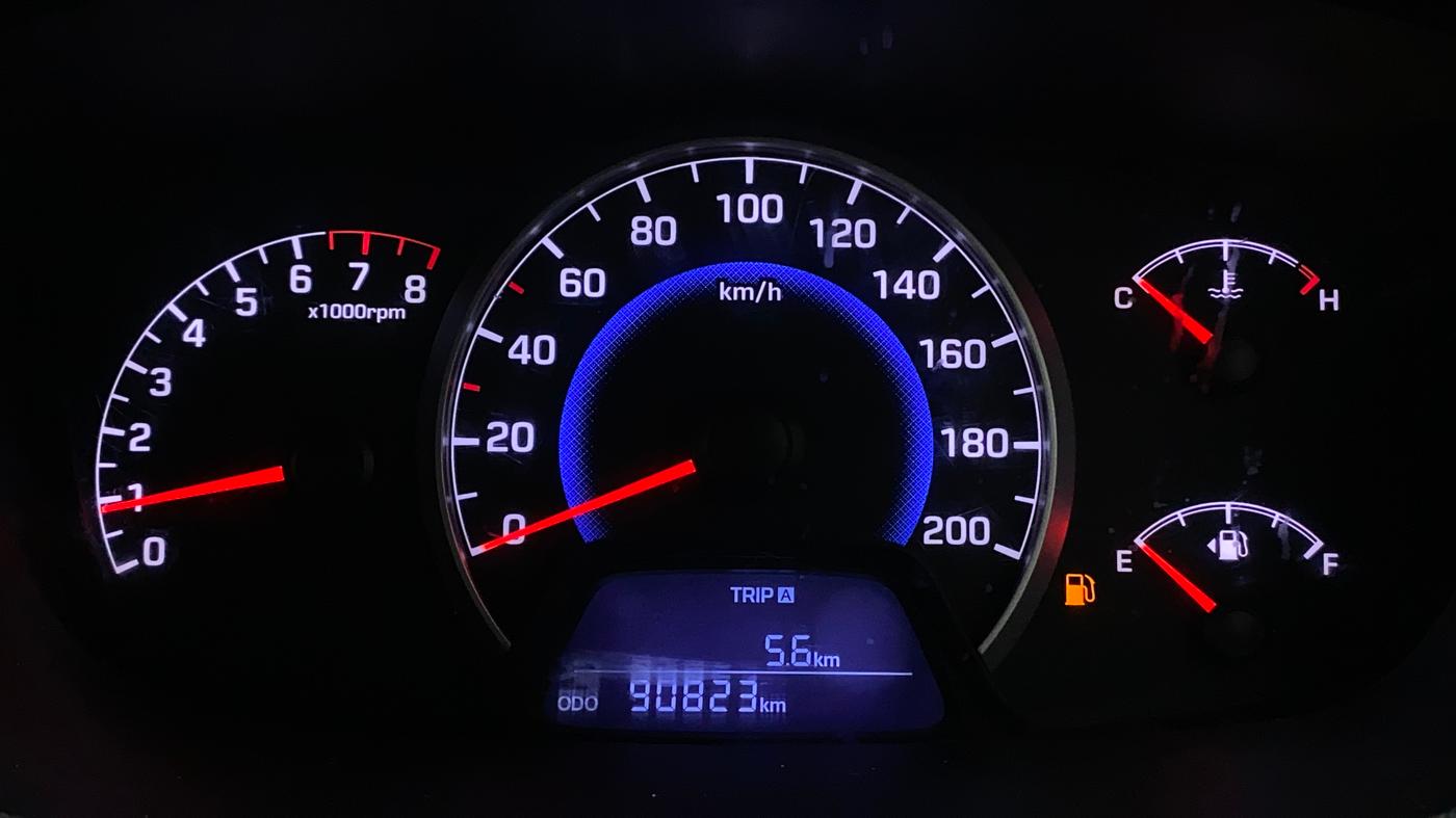 2016 Hyundai Grand i10 ASTA 1.2 KAPPA VTVT, Petrol, Manual, 90,872 km, Odometer Image