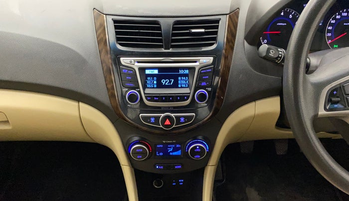 2016 Hyundai Verna FLUIDIC 4S 1.6 VTVT S, Petrol, Manual, 75,233 km, Air Conditioner