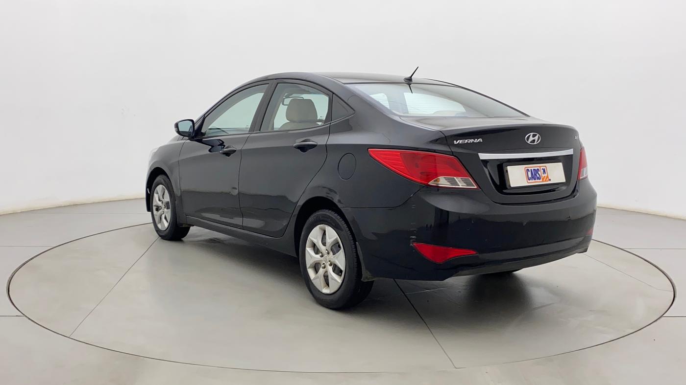 2016 Hyundai Verna FLUIDIC 4S 1.6 VTVT S, Petrol, Manual, 75,233 km, Left Back Diagonal