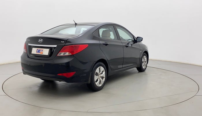 2016 Hyundai Verna FLUIDIC 4S 1.6 VTVT S, Petrol, Manual, 75,233 km, Right Back Diagonal
