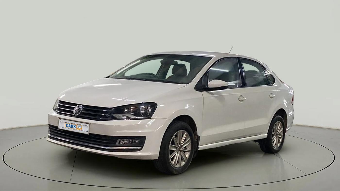 2018 Volkswagen Vento HIGHLINE 1.5 AT, Diesel, Automatic, 80,274 km, Left Front Diagonal