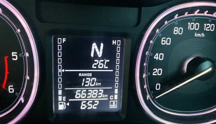 2019 Maruti Vitara Brezza ZDI PLUS AMT, Diesel, Automatic, 66,373 km, Odometer Image
