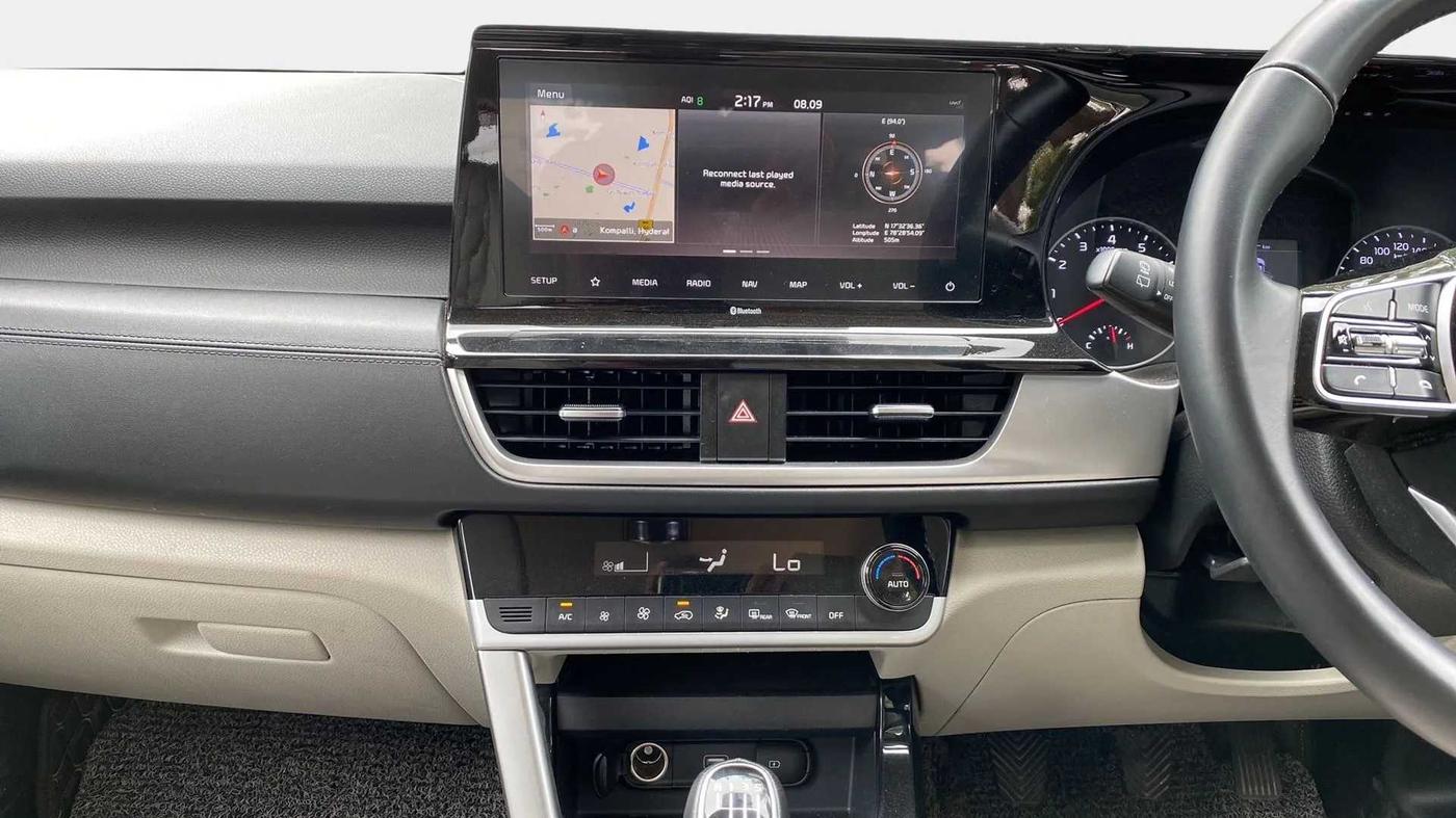 2020 KIA SELTOS HTX 1.5 PETROL, CNG, Manual, 40,530 km, Air Conditioner