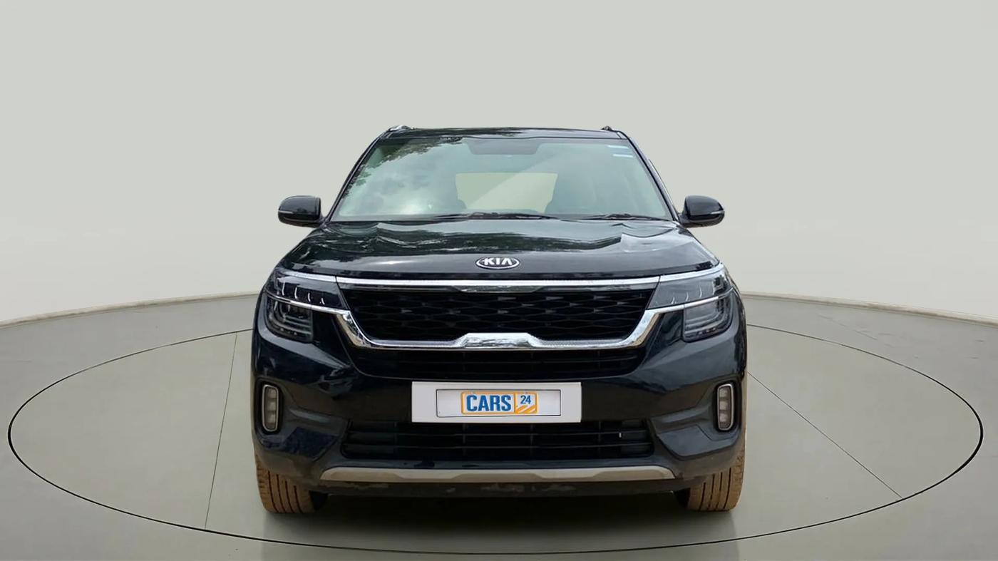 2020 KIA SELTOS HTX 1.5 PETROL, CNG, Manual, 40,530 km, Front