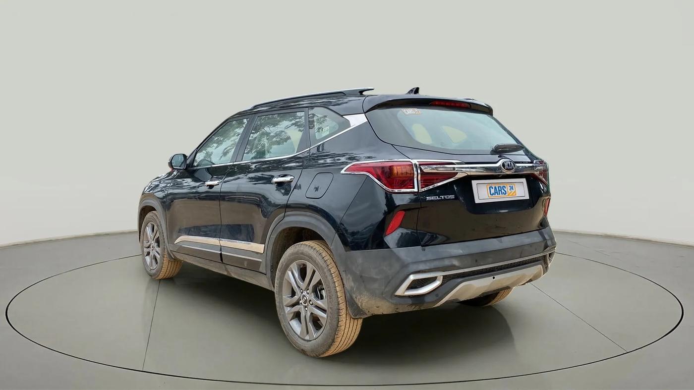 2020 KIA SELTOS HTX 1.5 PETROL, CNG, Manual, 40,530 km, Left Back Diagonal