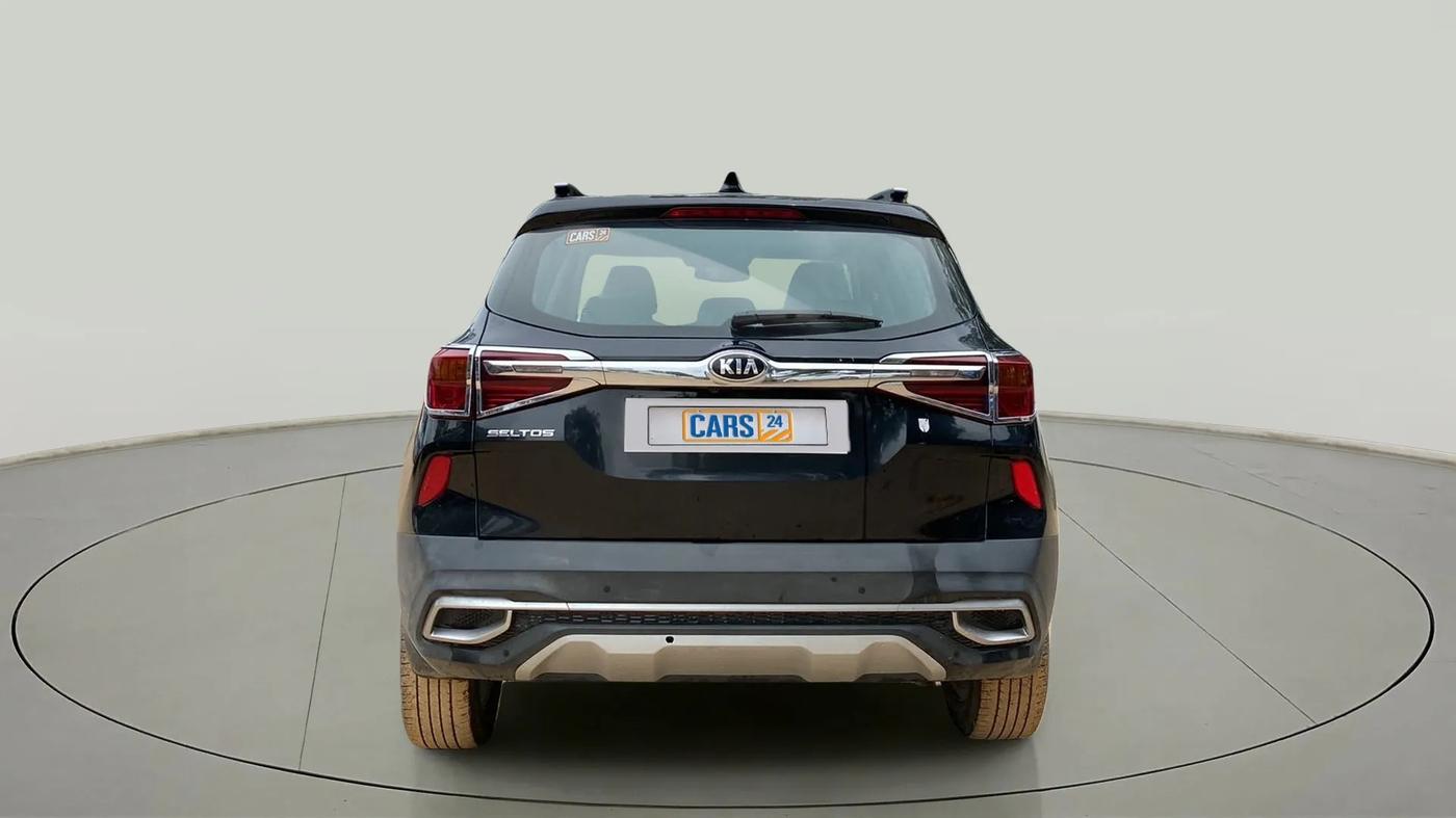 2020 KIA SELTOS HTX 1.5 PETROL, CNG, Manual, 40,530 km, Back/Rear